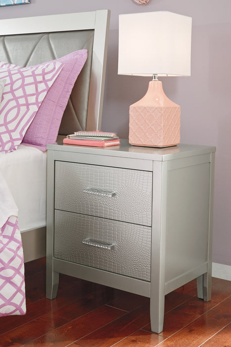 Olivet Two Drawer Night Stand