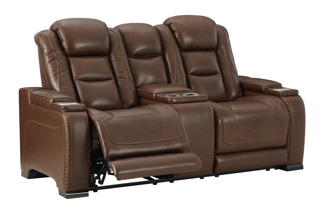 The Man-Den Sofa and Loveseat